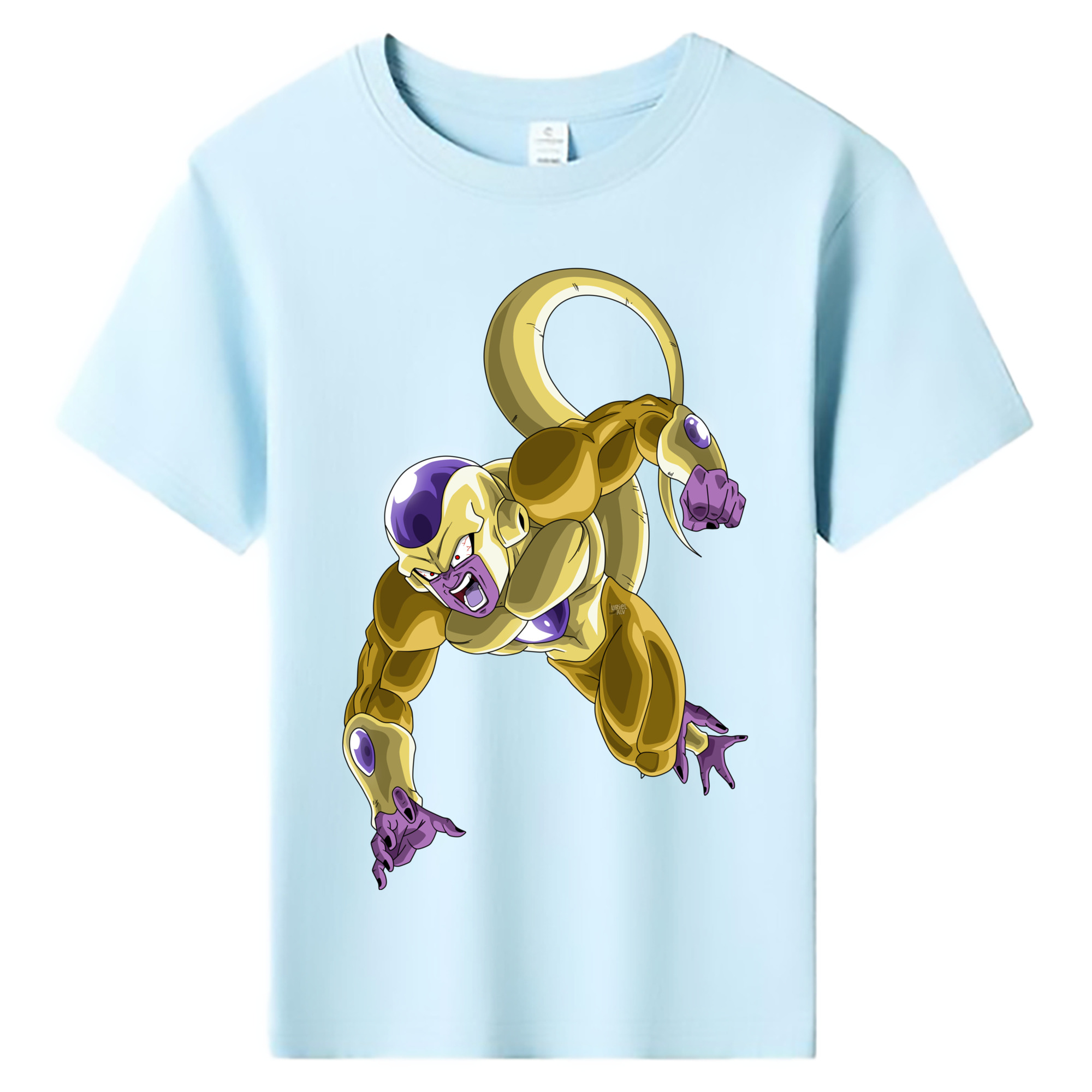 （画像用） ドラゴンボール フリーザ DRAGON BALL Frieza 綿100％キッズTシャツ（フロントプリント）